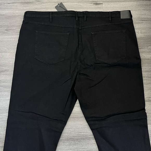 Good Counsel Men's Plus Size 56Wx32 Malone Stretch Jean Straight Leg Black NWT - Picture 6 of 11
